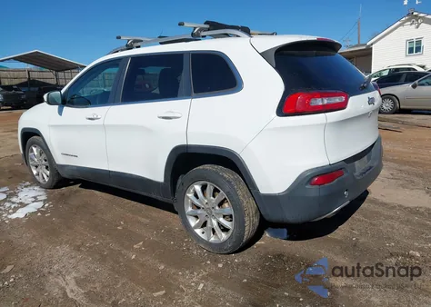 2016 Jeep Cherokee Limited z USA, uszkodzony, nr VIN 1C4PJLDB9GW229471